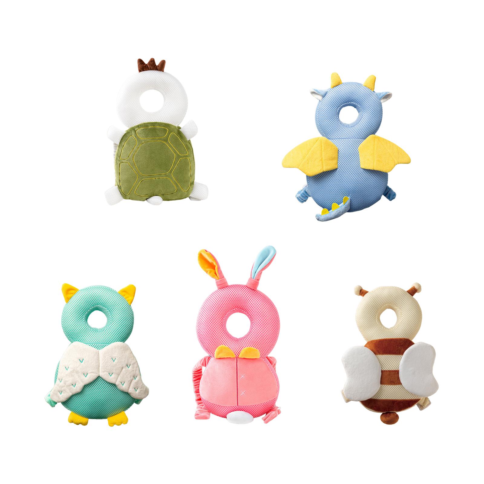 Infant Head Protector - กระเป๋าเป้สะพายหลังป้องกันเข่าเด็ก กระเป๋าเป้ป้องกันเด็ก แผ่นรองรับรูปทรงสัตว์ หมอนรองหลังเด็กสำหรับเด็กวัยคลาน เด็กเล็ก ทารก
