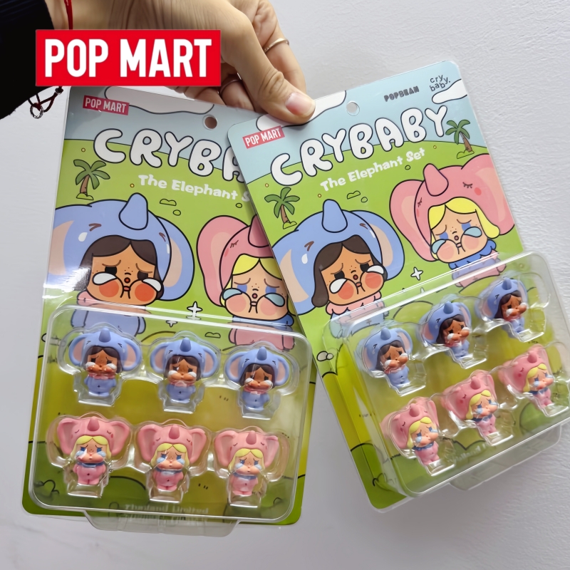 Baby Products To Sell - ของแท้ขายดี Popmart รุ่นลิมิเต็ดอิดิชั่น ประเทศไทย ชุดช้างน้อยน่ารักกำลังร้องไห้ กล่องสุ่มการ์ดแขวน