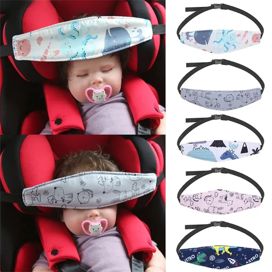 Infant Head Protector - เบาะนั่งในรถยนต์สำหรับเด็กหมอนปกป้องศีรษะสำหรับเด็กทารกสามารถปรับตำแหน่งการนอนหลับของเด็กผู้ชายเด็กผู้หญิง