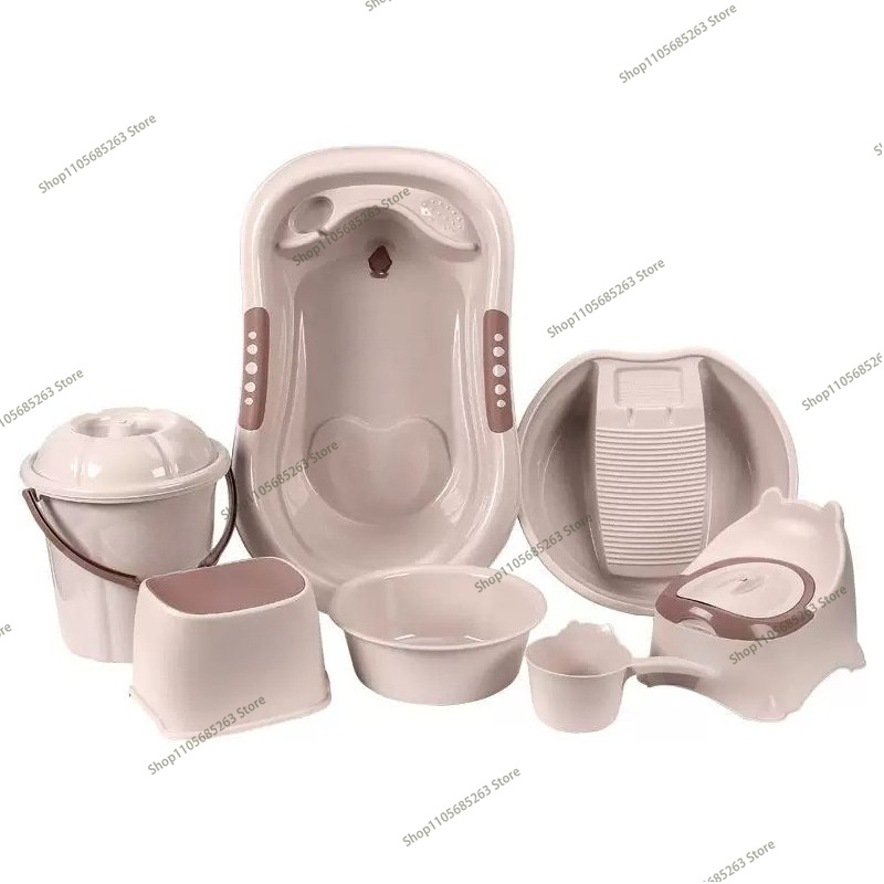 ชุดอ่างอาบน้ำเด็กแบบอัพเกรด ชุ - Baby Products Gift Set บทวิจารณ์และราคา