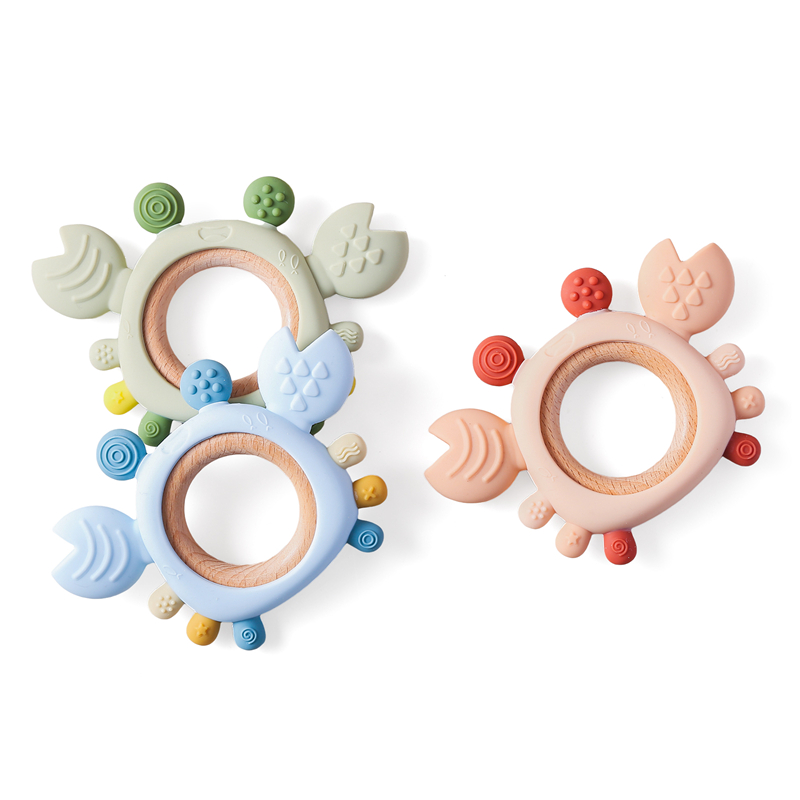 เด็กซิลิโคนยางกัดการ์ตูนปูยางก - Baby Products List บทวิจารณ์และราคา