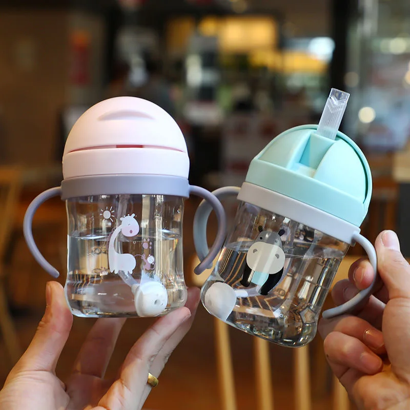 ขวดน้ำเด็กแบบพกพาพร้อมหลอดดูด  - Baby Products List บทวิจารณ์และราคา